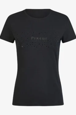 Pikeur Pikeur|Tröjor & Toppar-T-shirt Bomull Black