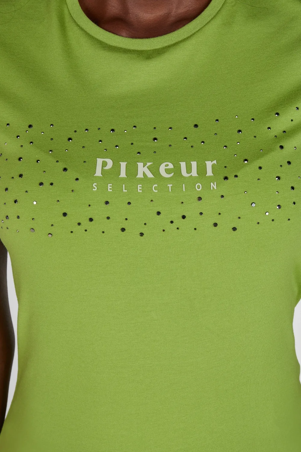 Pikeur Pikeur|Tröjor & Toppar-T-shirt Bomull Selection Leaf Green