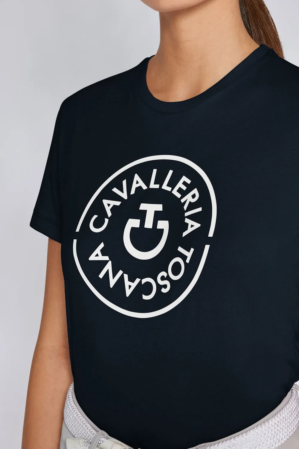 Cavalleria Toscana Cavalleria Toscana|Tröjor & Toppar-T-hirt Orbit Grå