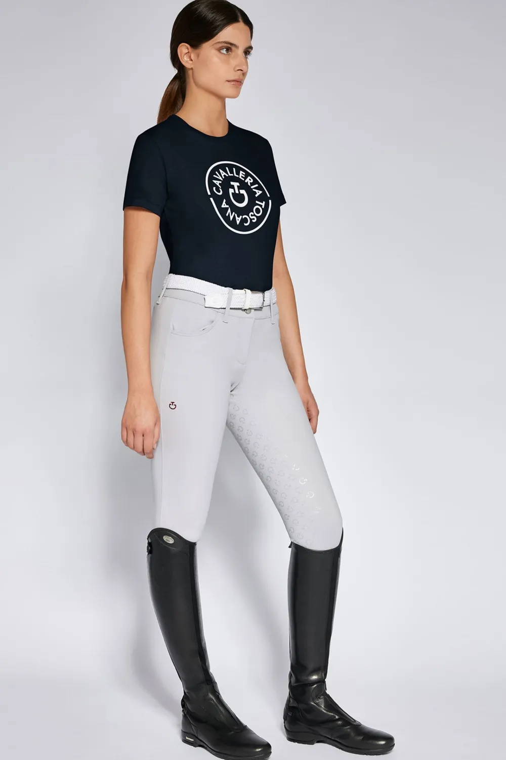 Cavalleria Toscana Cavalleria Toscana|Tröjor & Toppar-T-hirt Orbit Grå
