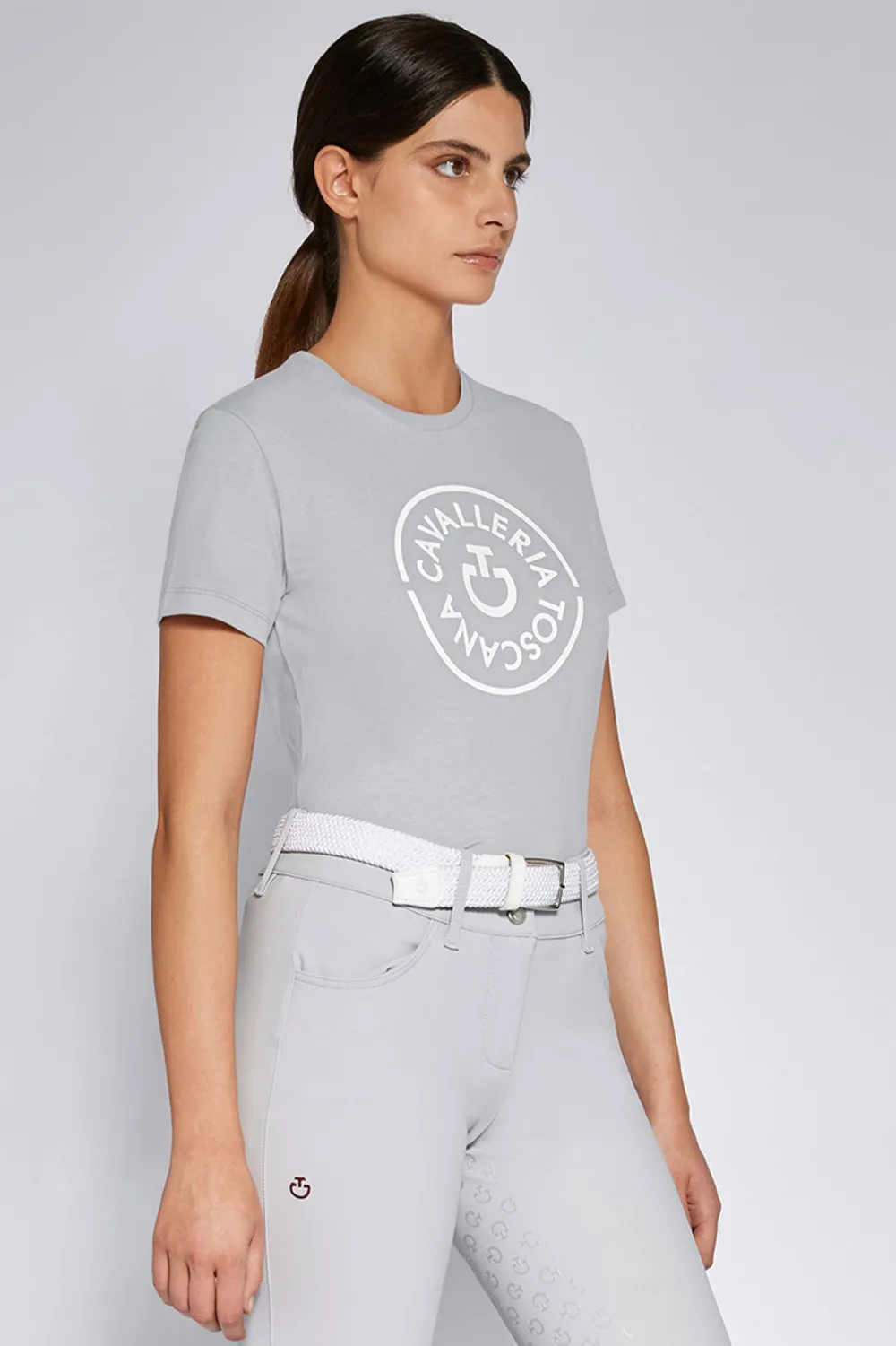 Cavalleria Toscana Cavalleria Toscana|Tröjor & Toppar-T-hirt Orbit Grå