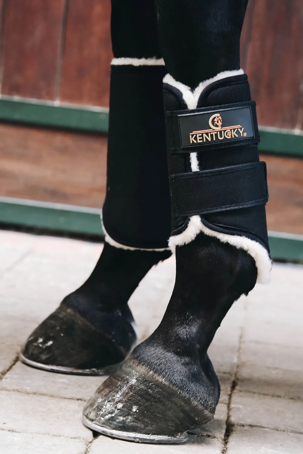 Kentucky Horsewear Kentucky Horsewear|Benskydd & Benlindor-Turnout Damasker Solimbra Bak Svart