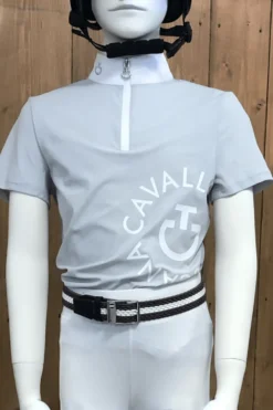 Barn Cavalleria Toscana Cavalleria Toscana|Tröjor & Toppar-Tävlingsskjorta Orbit Junior