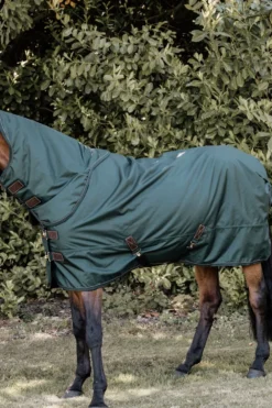 Kentucky Horsewear Hästtäcken & Flughuvor-Utetäcke Allväder g Mörkgrön