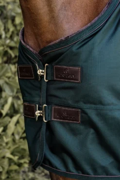 Kentucky Horsewear Hästtäcken & Flughuvor-Utetäcke Allväder g Mörkgrön