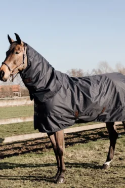 Kentucky Horsewear Hästtäcken & Flughuvor-Utetäcke Classic 0g Navy