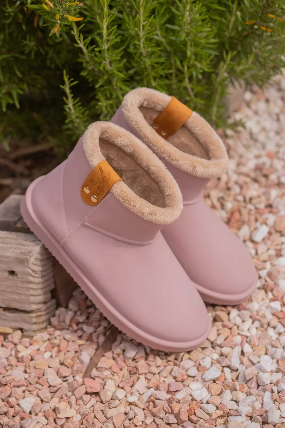 Penelope Leprevost Vinterskor|Stallskor-Vattentäta Vinterskor Powder Pink