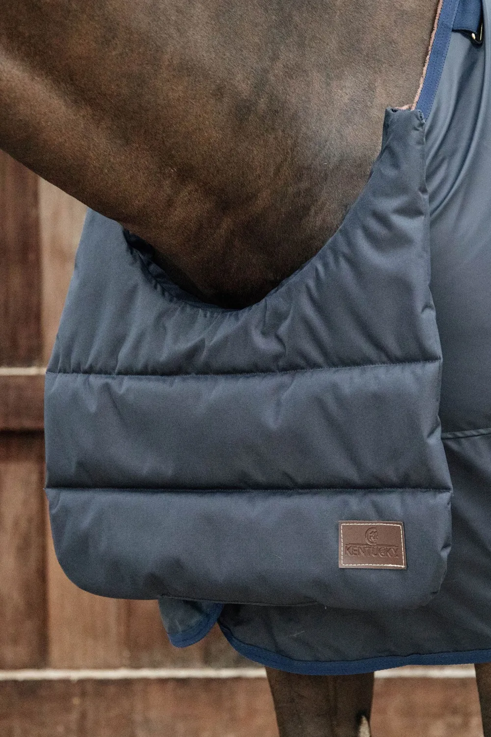 Kentucky Horsewear Hästtäcken & Flughuvor|Kentucky Horsewear-Vattentät BIB Navy