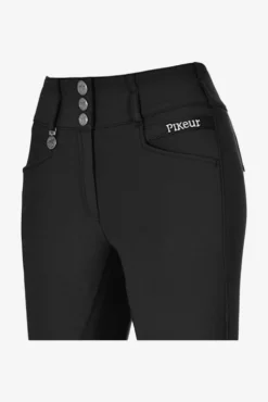 Pikeur Pikeur|Ridbyxor & Tights-Vinterridbyxor Candela Corkshell McCrown Svart
