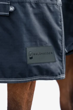 Waldhausen Hästtäcken & Flughuvor-Vintertäcken Arctic Halvhals 200g Night Blue