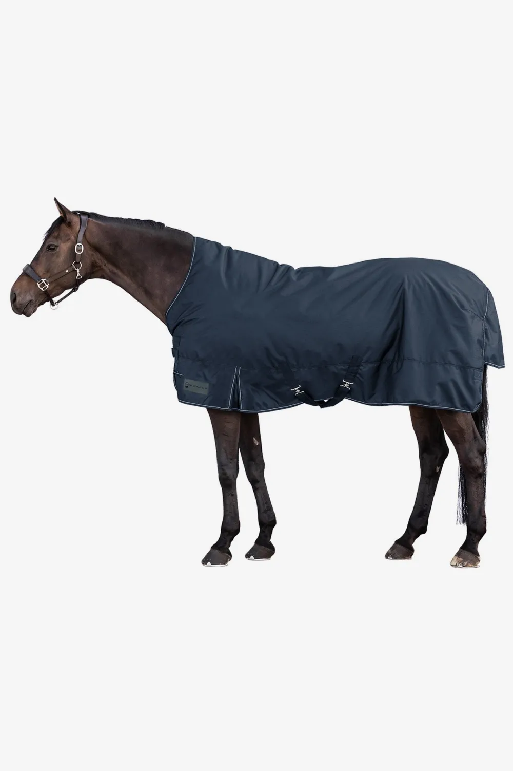 Waldhausen Hästtäcken & Flughuvor-Vintertäcke Nordic Halvhals 200g Night Blue