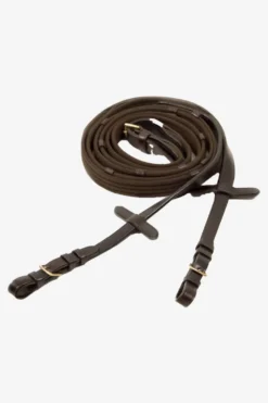 Schockemöhle Schockemöhle-Vävribbstyglar Brun/Guld
