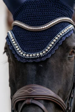 Kentucky Horsewear Schabrak & Huvor-Wellington Huva Big Stone & Pearl Navy