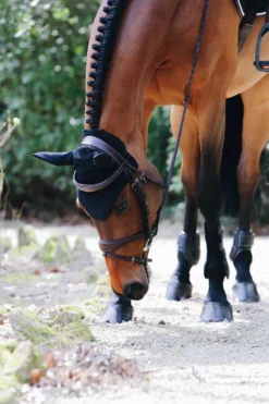 Kentucky Horsewear Schabrak & Huvor-Wellington Huva Svart