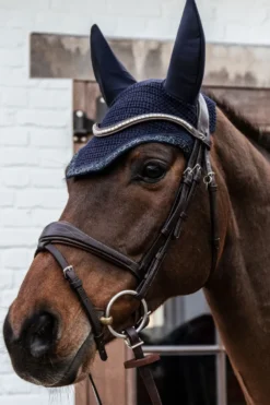 Kentucky Horsewear Kentucky Horsewear|Schabrak & Huvor-Wellington Huva Glitter Stone Navy