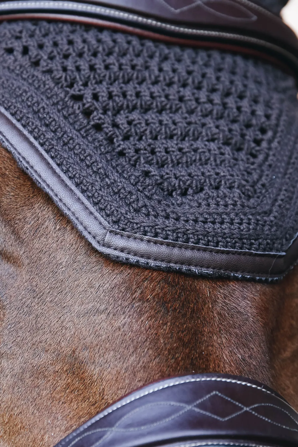 Kentucky Horsewear Kentucky Horsewear|Schabrak & Huvor-Wellington Huva Läder Brun