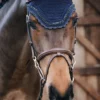 Kentucky Horsewear Schabrak & Huvor-Wellington Huva Stone & Pearl Navy