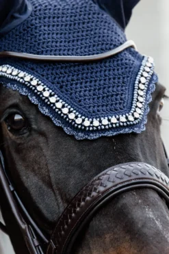Kentucky Horsewear Schabrak & Huvor-Wellington Isolerad Huva Big Stone Stone & Pearl Navy