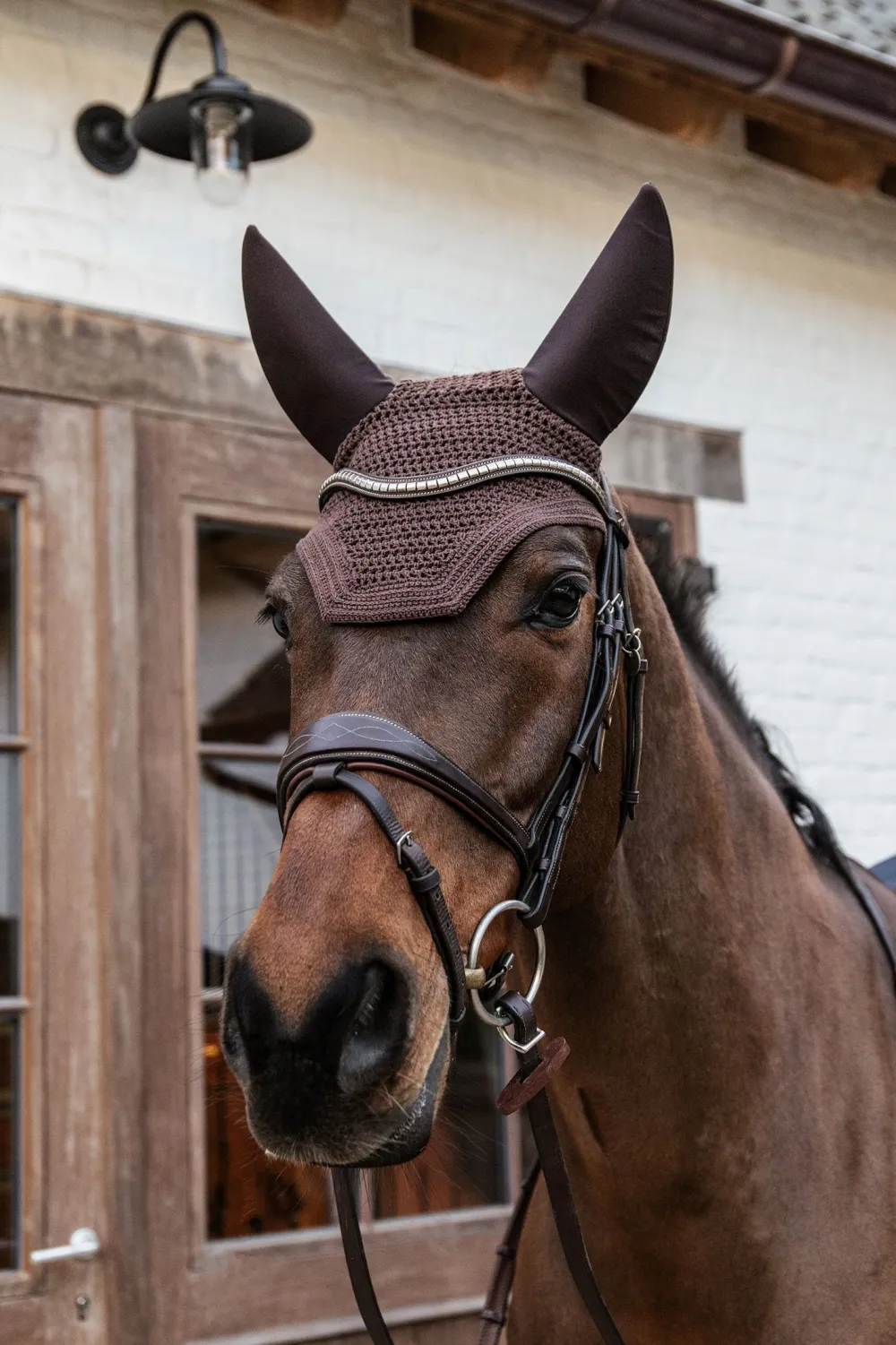 Kentucky Horsewear Kentucky Horsewear|Schabrak & Huvor-Wellington Isolerad Huva Brun