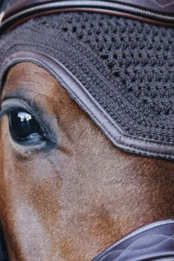 Kentucky Horsewear Schabrak & Huvor-Wellington Isolerad Huva Läder Brun